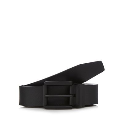 The Collection Back leather buckle belt